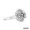 Ring Diamanten 585/14k Weißgold