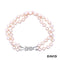 Perlenarmband 20 Muschelkernperlen s835