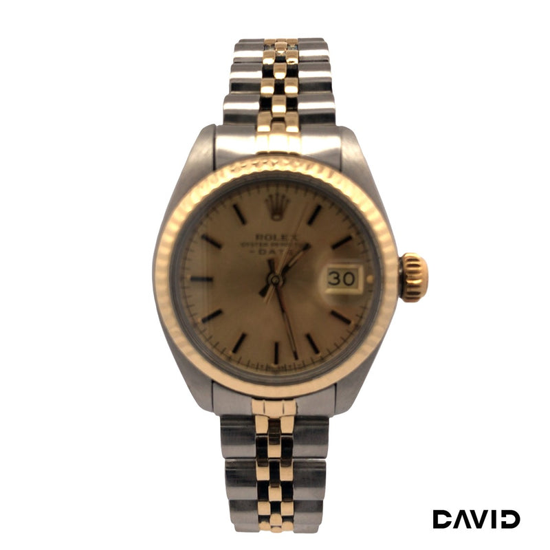 Rolex Date Just 26 Stahl/Gold