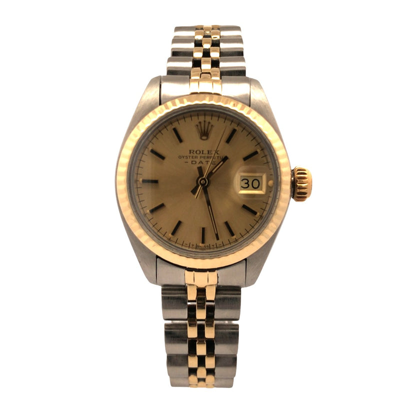 Rolex Date Just 26 Stahl/Gold