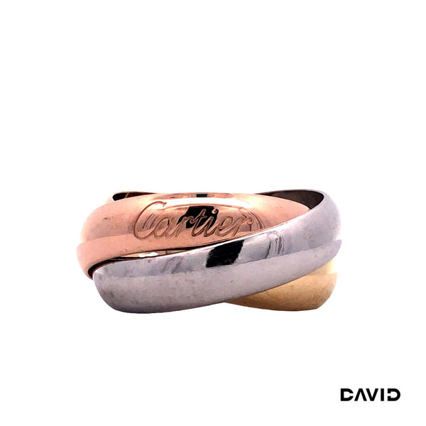 Cartier Ring Trinity großes Modell 5mm 750/Tricolor