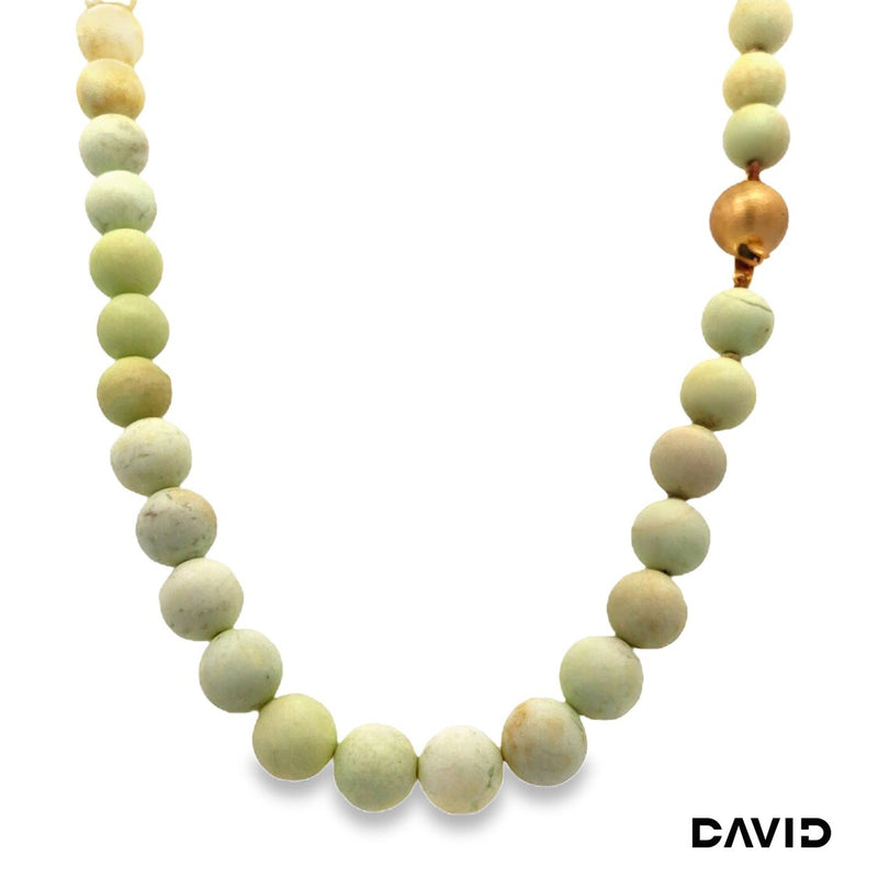 Kette 46 Lemonquarz 585/750