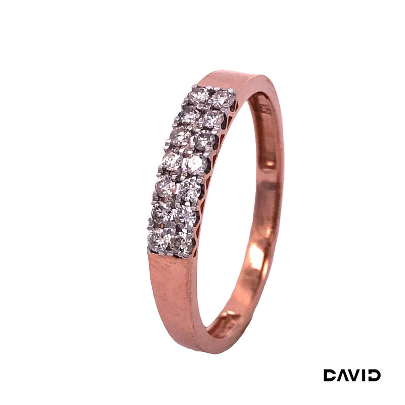 Ring Brill./Diamanten Gold 9k