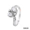 Ring Brillanten/Diamanten 585/14k Weißgold