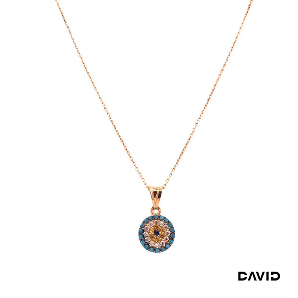 Kette 40 mit Anhänger Gold 585/14k