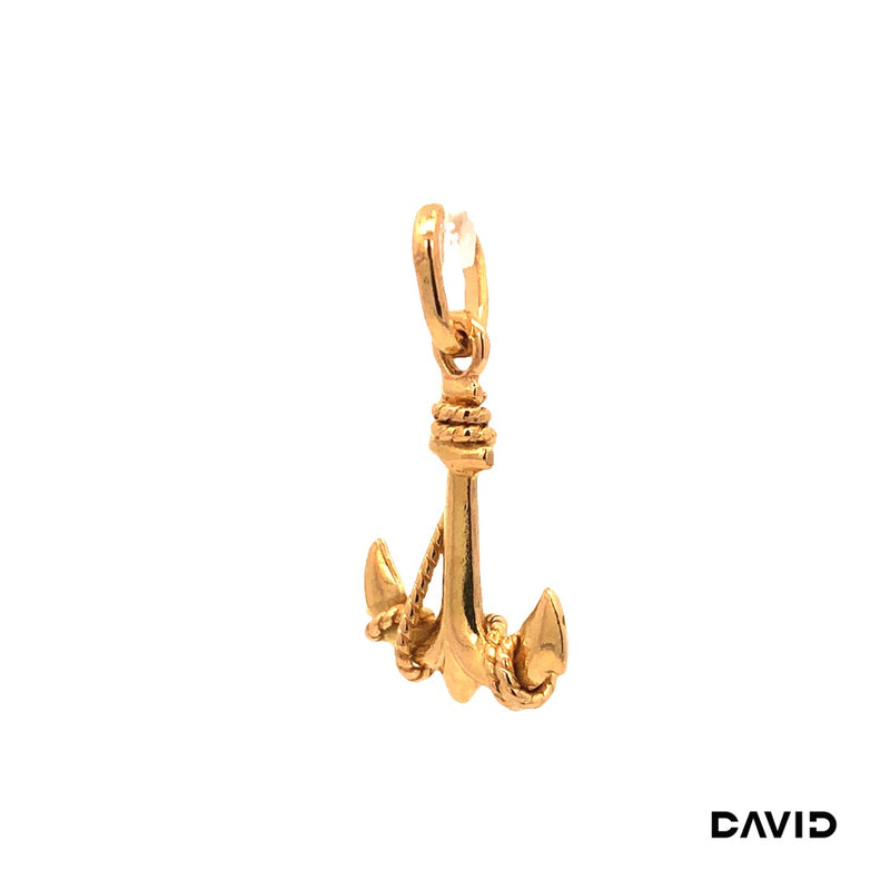 Anhänger Anker Gold 750/18k