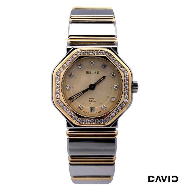 Wempe 5th Avenue Edelstahl mit Gold