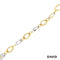 Armband 20 Gold 14k Bicolor