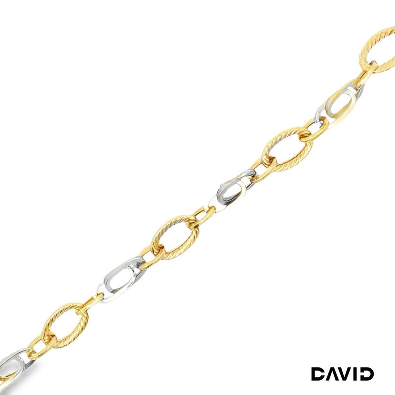 Armband 20 Gold 14k Bicolor