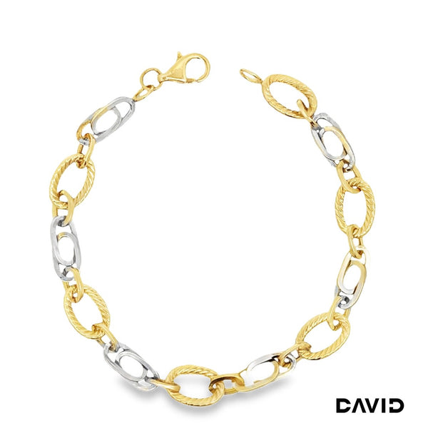 Armband 20 Gold 14k Bicolor