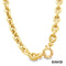 Kette 48 Brillanten Gold 14k Bicolor