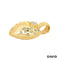 Anhänger Herz Gold 14k Bicolor