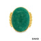 Ring Amazonit Gold 9k