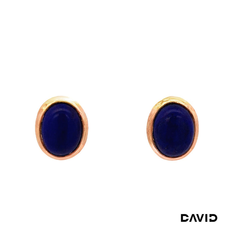 Ohrstecker Lapis Lazuli Gold 585/14k