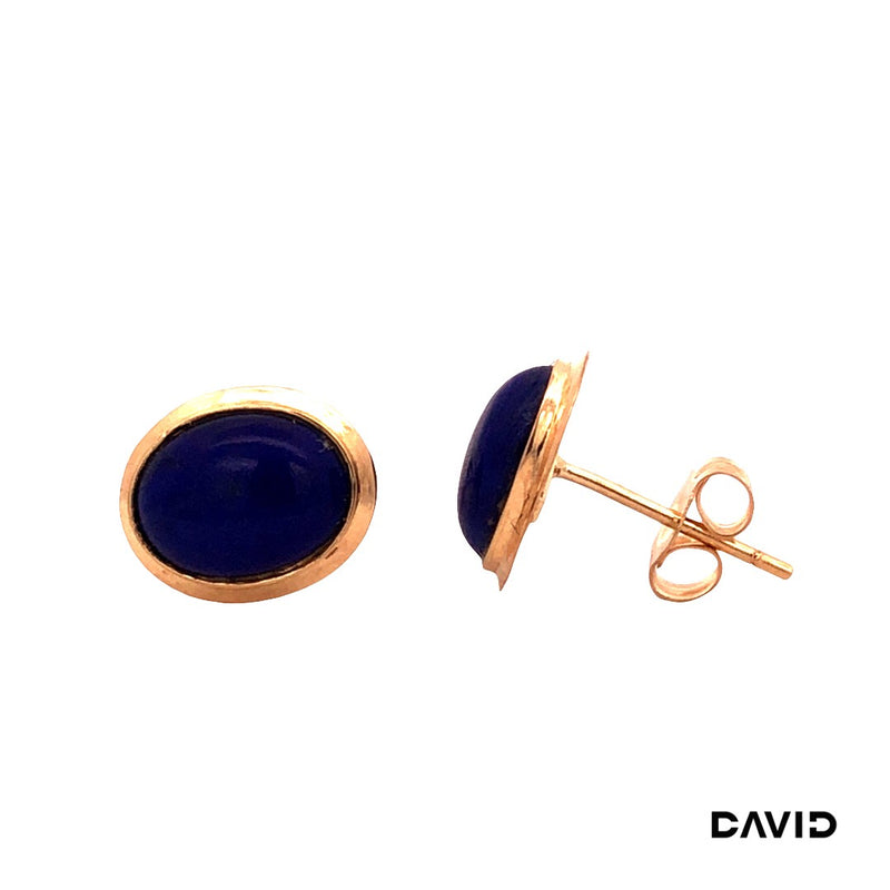 Ohrstecker Lapis Lazuli Gold 585/14k