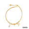 Armband 19 Zirkonia Gold 14k Tricolor