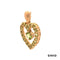 Anhänger Herz Peridot Gold 9k