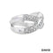Ring Brillanten 750-18k Weißgold