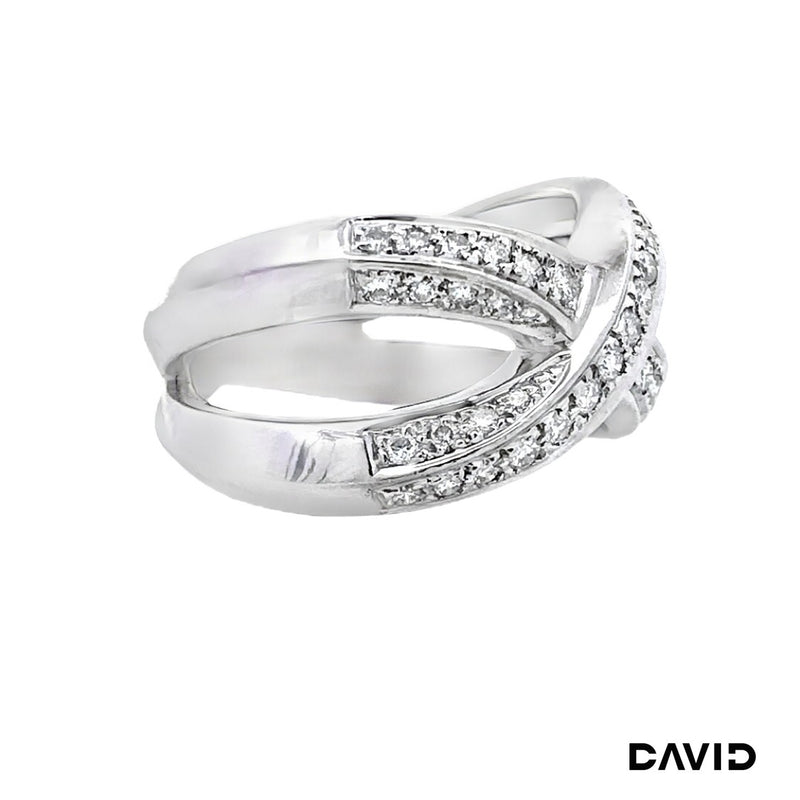Ring Brillanten 750-18k Weißgold