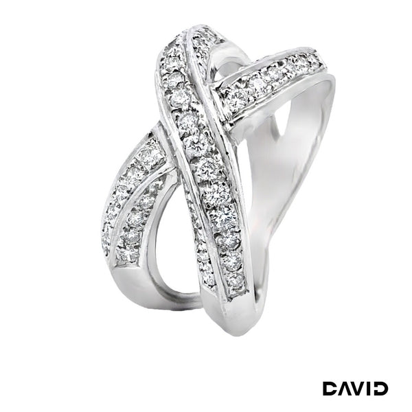 Ring Brillanten 750-18k Weißgold
