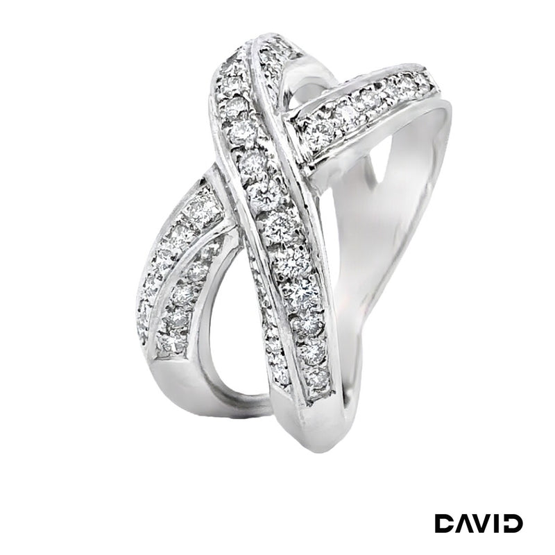 Ring Brillanten 750-18k Weißgold
