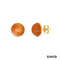 Ohrstecker Carneol Gold 9k
