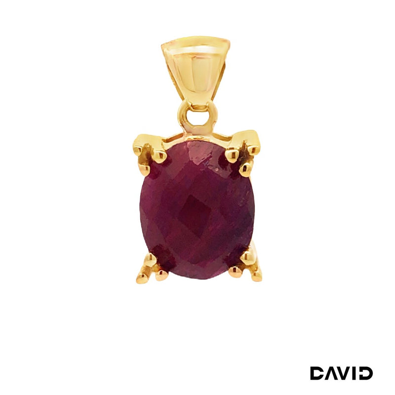 Anhänger Rubin Gold 585/14k