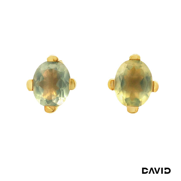 Ohrstecker Farbstein Gold 585/14k