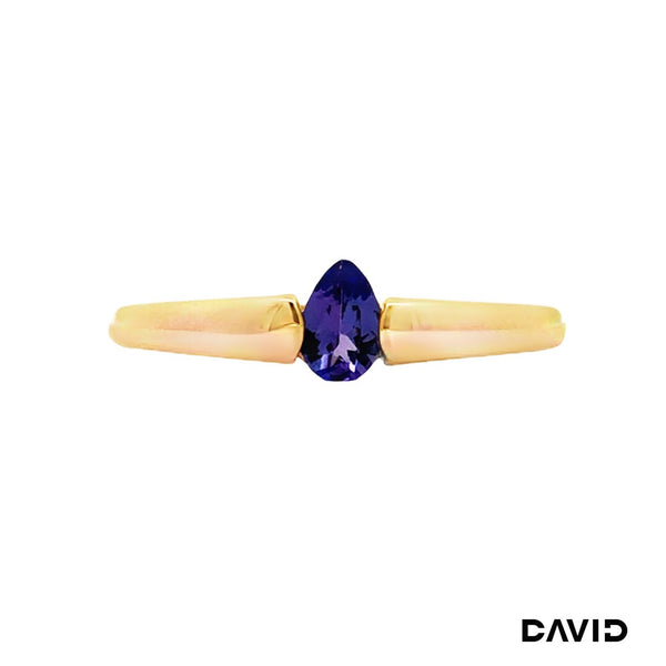 Ring Tansanit Gold 9k