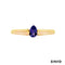 Ring Tansanit Gold 9k