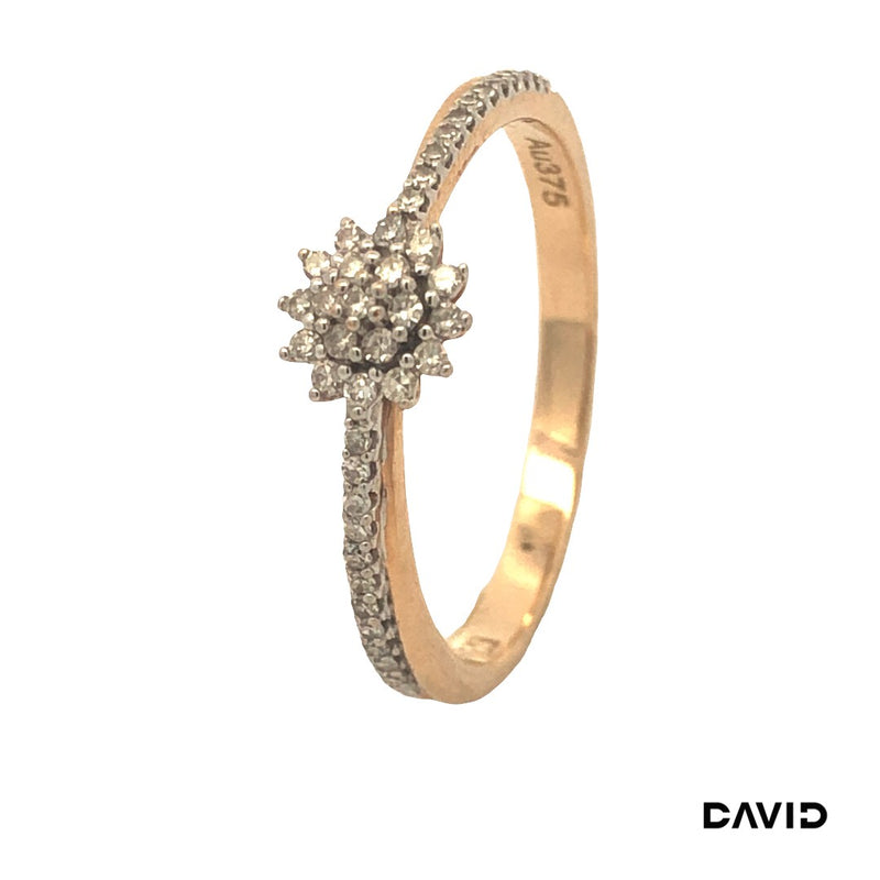 Ring Diamanten Gold 9k
