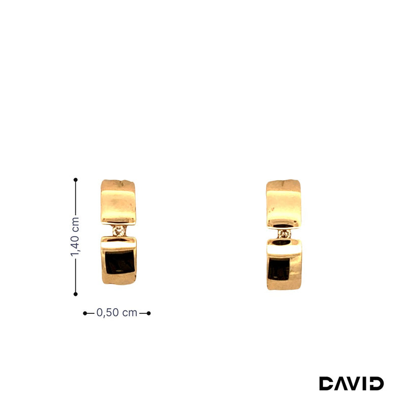 Ohrstecker mit Brillanten Brillanten Gold 585/14k