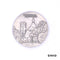 Silbermedaille "Mannheim Sternwarte" s1000