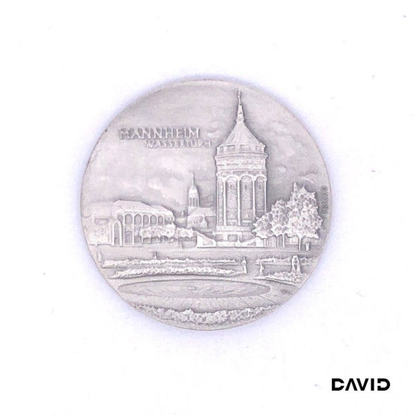 Silbermedaille "Mannheim" s1000