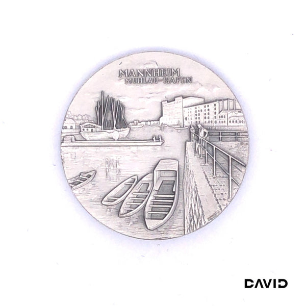 Silbermedaille "Mannheim" s1000