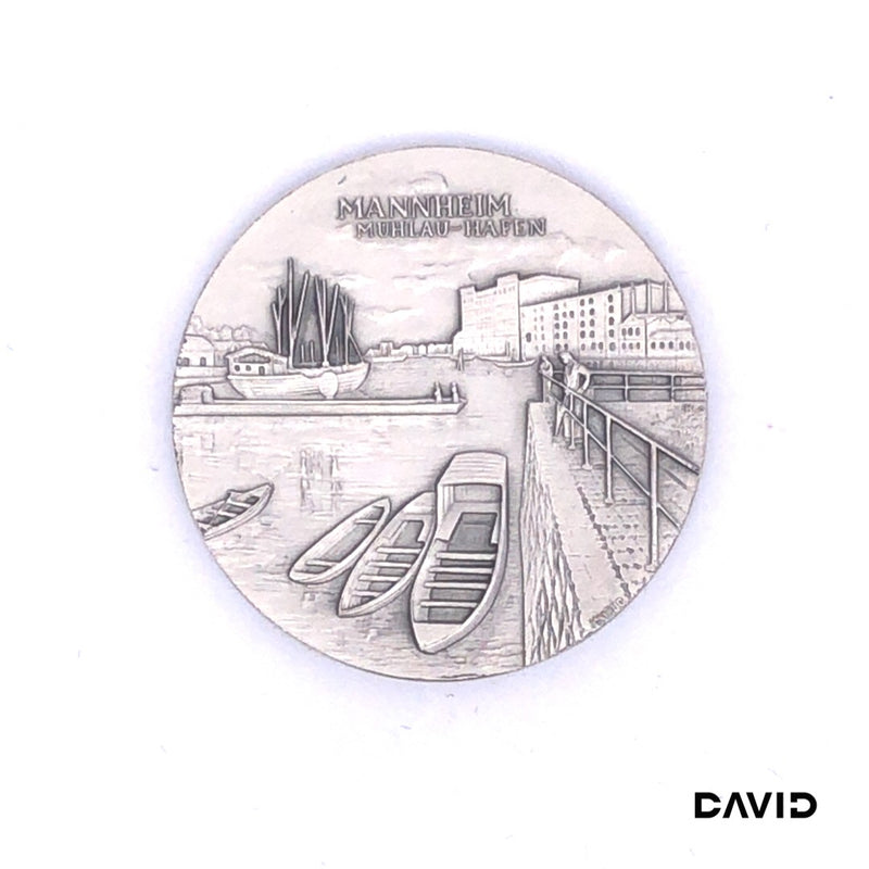 Silbermedaille "Mannheim" s1000