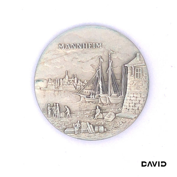 Silbermedaille "Mannheim" Silber s900