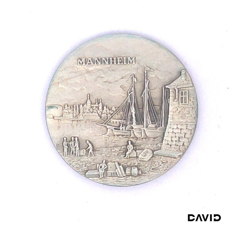Silbermedaille "Mannheim" Silber s900