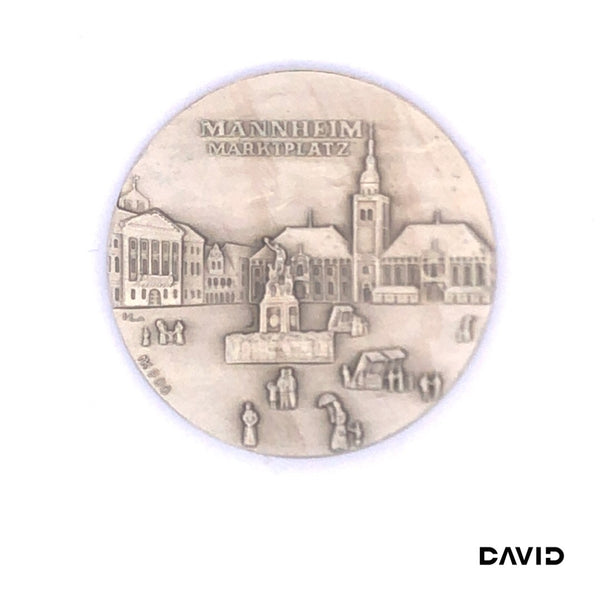Silbermedaille "Mannheim" Silber s900