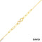 Armband 20 Zirkonia Gold 585/14k