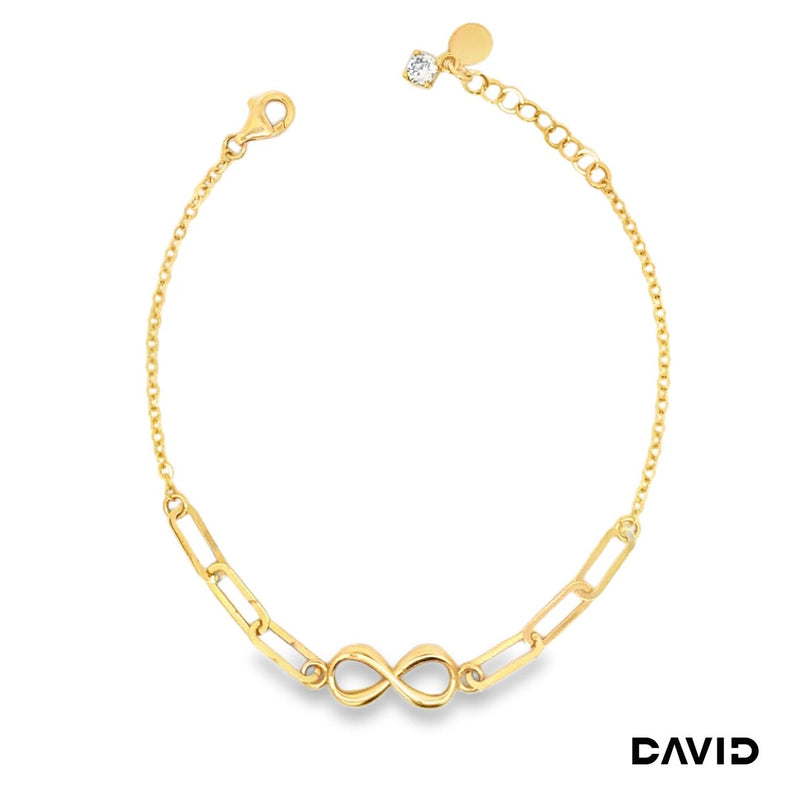 Armband 20 Zirkonia Gold 585/14k