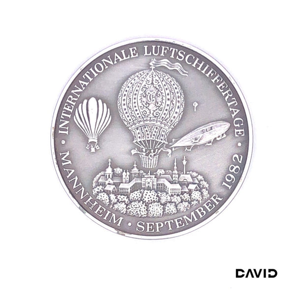 Silbermedaille "Mannheim" s1000