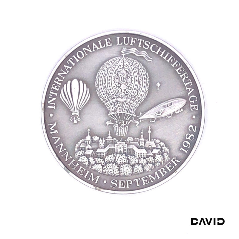 Silbermedaille "Mannheim" s1000