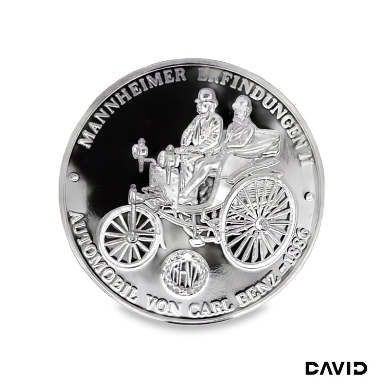 Silbermedaille "Mannheimer Erfindung II" s1000
