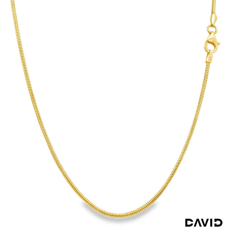 Schlangenkette 42 Gold 585/14k