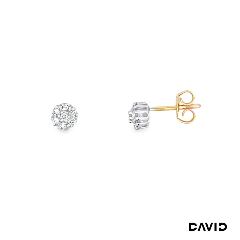 Ohrstecker Diamanten Gold 585/14k