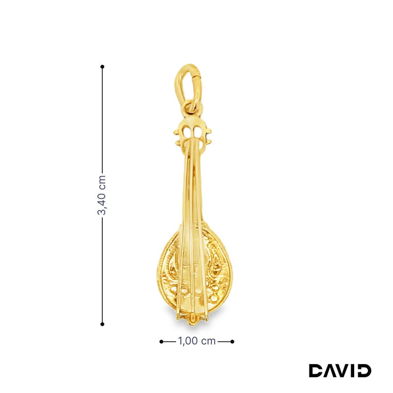 Anhänger Banjo Gold 585/14k