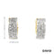 Creolen Diamanten Gold 585/14k