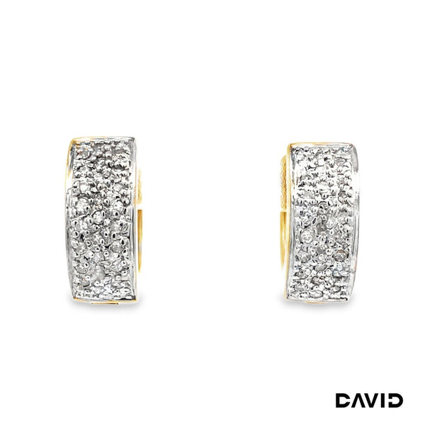 Creolen Diamanten Gold 585/14k