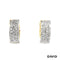Creolen Diamanten Gold 585/14k